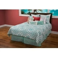 thumbnail image 1 of Rizzy Home BT1327 TEAL Cotton King Three Piece Bedding Set, 1 of 2