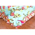 thumbnail image 1 of Rizzy Home  Birds in Paradise Bed Skirt teal Twin, 1 of 2