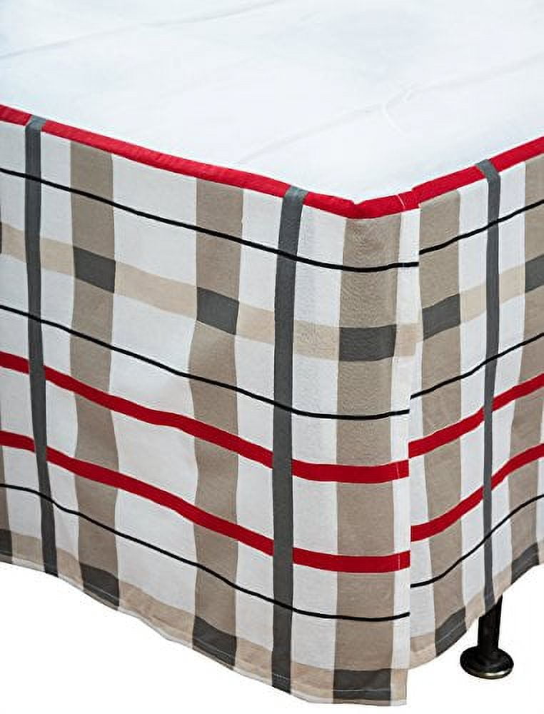 Rizzy Home Boys Punk Animal Stars Kids 110 Thread Count Bed Skirt