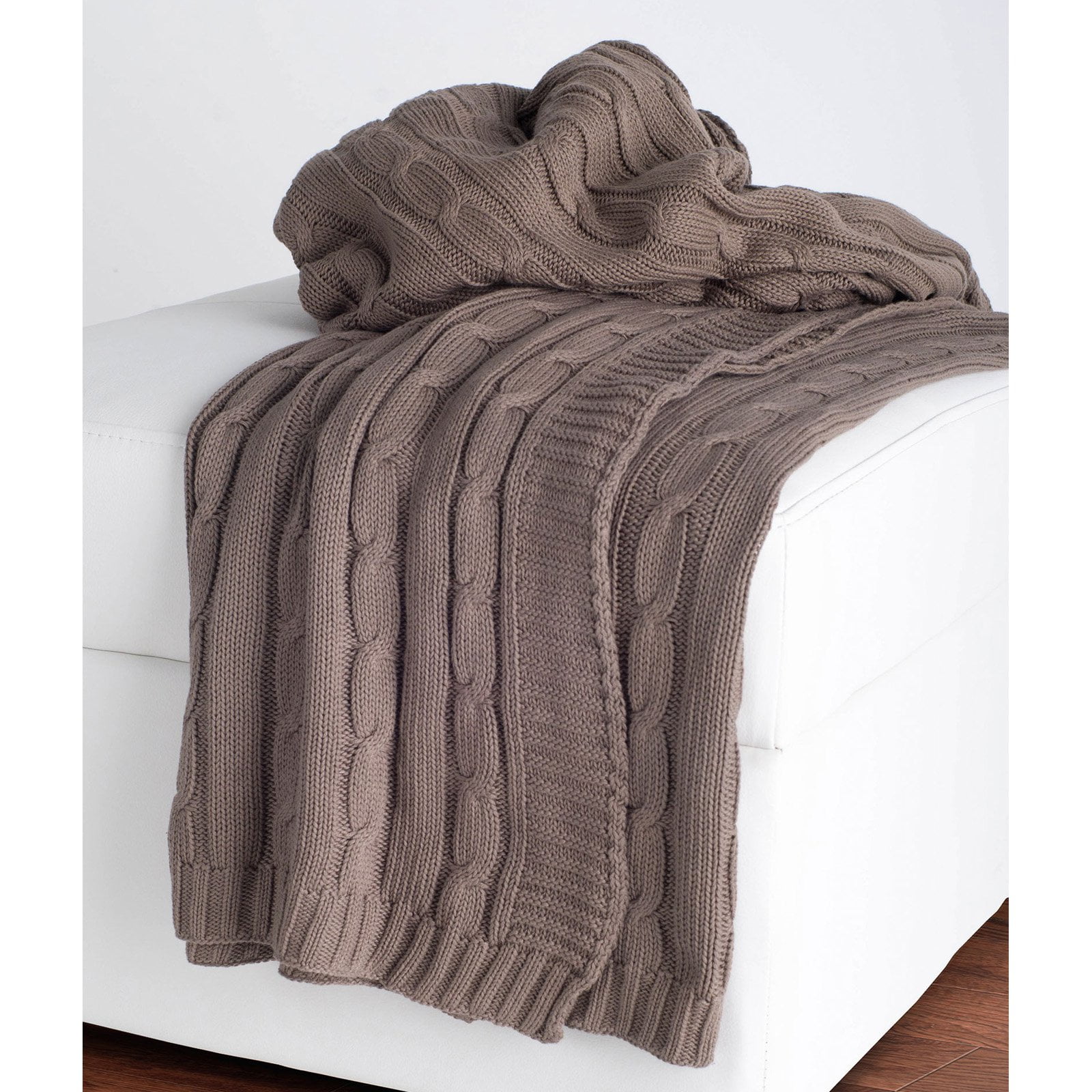 Cable knit sweater blanket sale