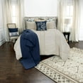 thumbnail image 1 of Rizzy Home Carly Natural King Size Quilt 106 Inches X 92 Inches, 1 of 4