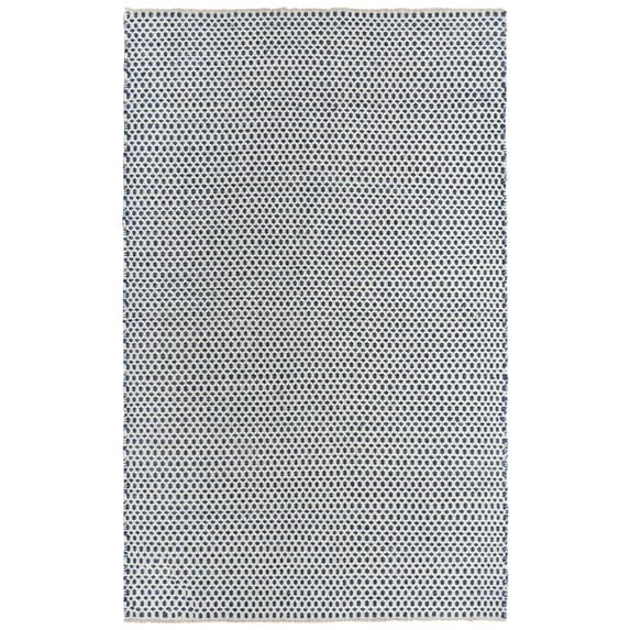Rizzy Rugs Windsor Area Rug WIN102 Casual Beige, 7' 6" x 9' 6", Blue
