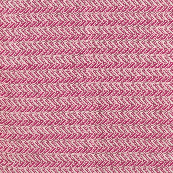 Rizzy Home Chevron Hand Loomed Woven Throw Hot Pink/ Natural