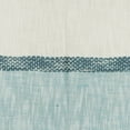 thumbnail image 1 of Rizzy Home  Color Block with Stripes Woven Throw Blue/Natural, 1 of 5