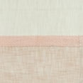 thumbnail image 1 of Rizzy Home  Color Block with Stripes Woven Throw Blush/Natural, 1 of 5