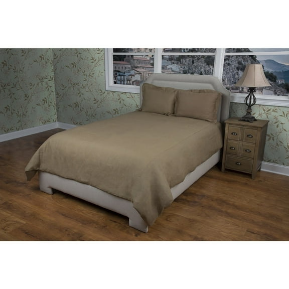 Rizzy Home  Covington Khaki Duvet Cover King