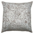 thumbnail image 1 of Rizzy Home Decorative Poly Filled Throw Pillow Square 20"X20" Silver, 1 of 2