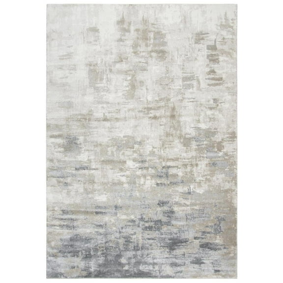 Rizzy Home Encore Neutral 8' x 10' Power-Loomed Rug- EN7258