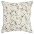 thumbnail image 1 of Rizzy Home Floral 20" x 20" Poly Filled Pillow with Cotton Cover-Teal, 1 of 2