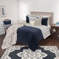 thumbnail image 1 of Rizzy Home Giovanna Cotton Velvet Embroidered Quilt King, 1 of 2
