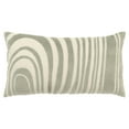 thumbnail image 1 of Rizzy Home Green/Natural 14"X26" Abstract Woven Poly Filled Throw Pillow, 1 of 5