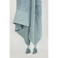 thumbnail image 1 of Rizzy Home  Ikat Textured Cotton Throw Teal, 1 of 5