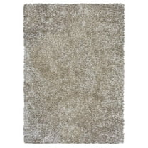 Kempton 6' x 9' Solid Khaki/Ivory Tufted Area Rug