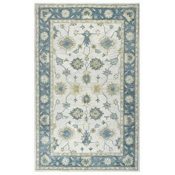 Rizzy Home LO9984 Natural 12' x 15' Hand-Tufted Area Rug