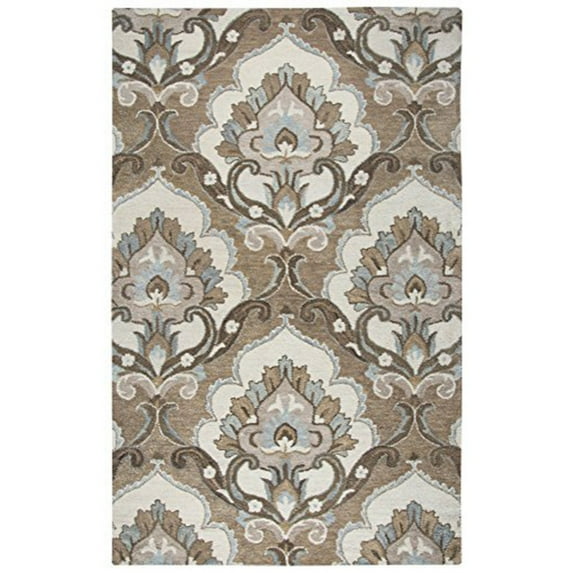 Rizzy Home LO9987 Mocha 12' x 15' Hand-Tufted Area Rug