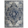 thumbnail image 1 of Rizzy Home Marquise Power Loomed Polypropylene D.Gray 2'6"x7'3" Area Rug, 1 of 1