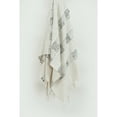 thumbnail image 1 of Rizzy Home  Modern Stripe Hand Loomed Throw Grey/Natural, 1 of 5