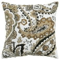 thumbnail image 1 of Rizzy Home Multi-Color Paisley 20"X20" Polyester Filled Pillow, 1 of 5