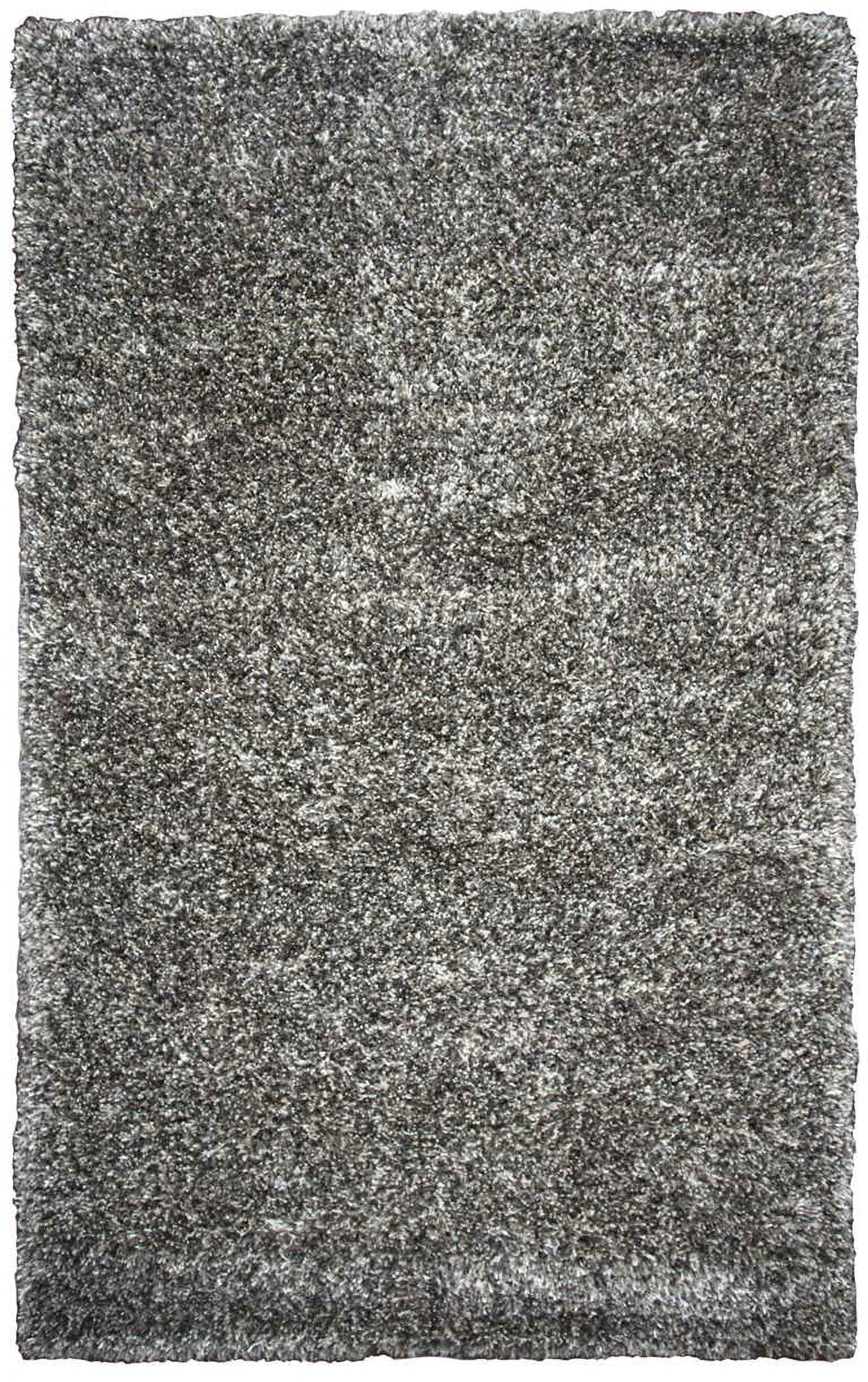Lodge-Inspired Hand-Tufted Wool Area Rug in Red, 8' x 10'