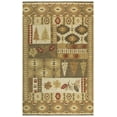 thumbnail image 1 of Rizzy Rugs Northwoods Area Rug NWD105 Brown Leaves Wool 5' x 8' Rectangle, 1 of 2