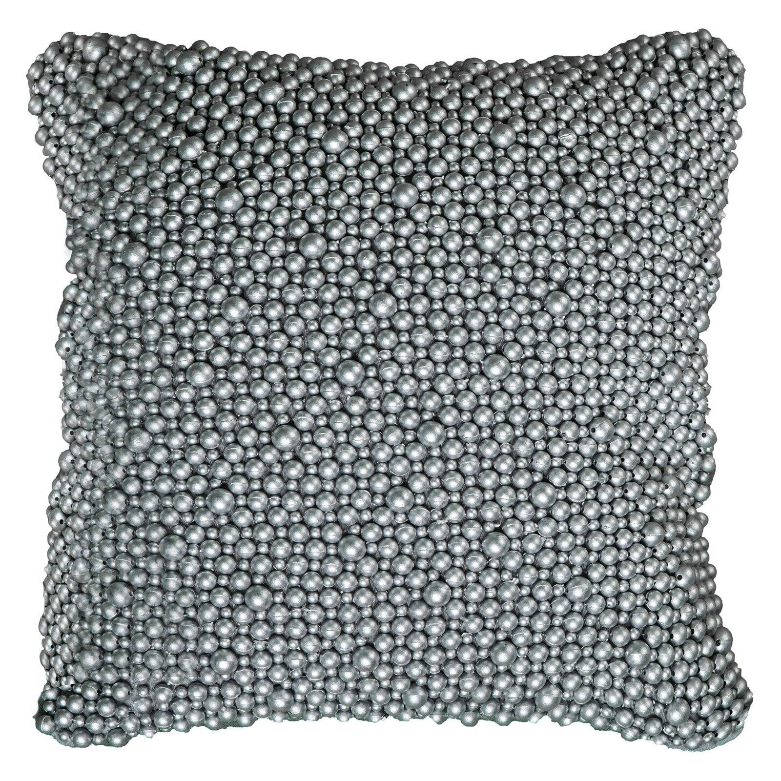Rizzy Home One Of A Kind Pillow 12" x 12" in Gray Color