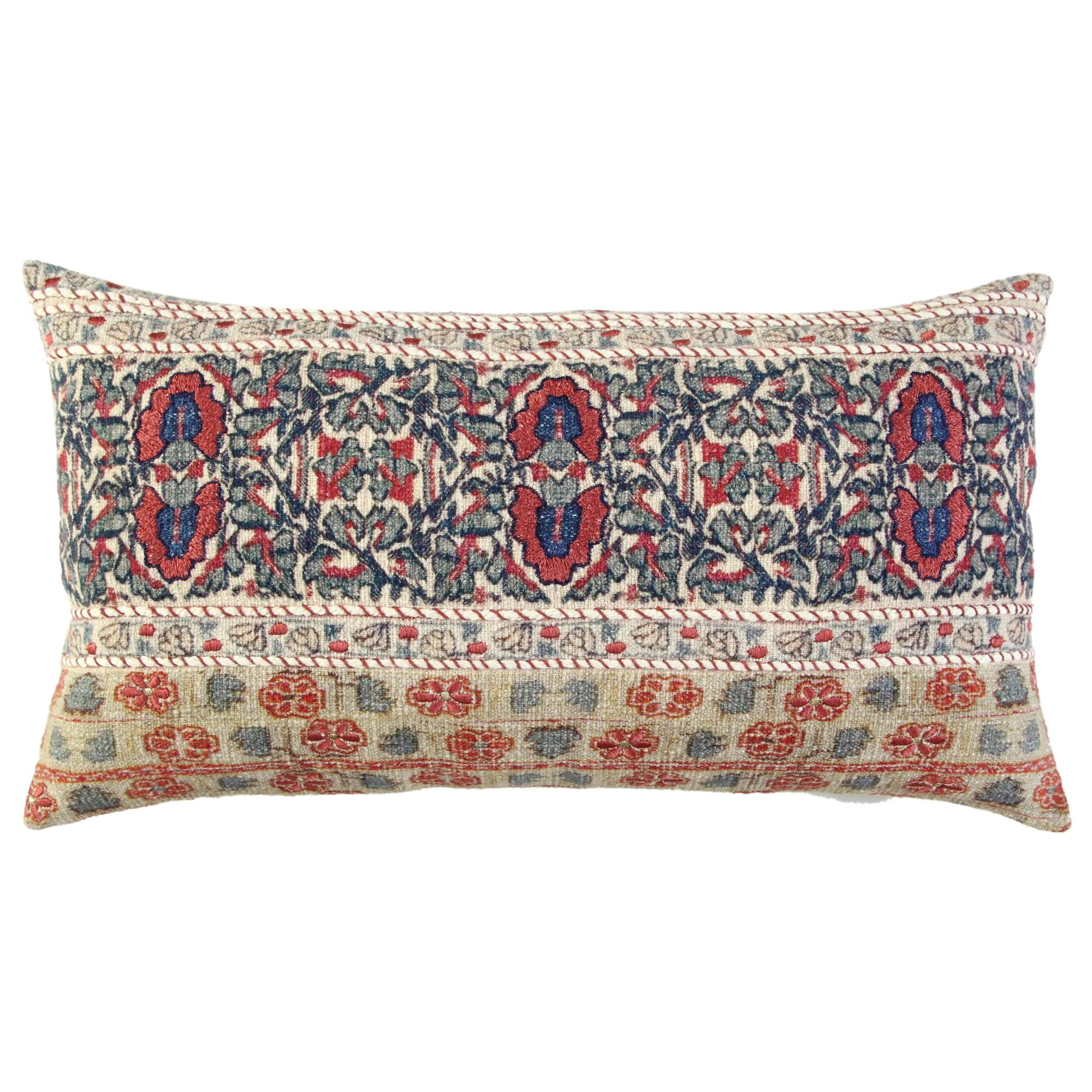 Rizzy Home Panel Print With Accent Cording Cotton Poly Filled