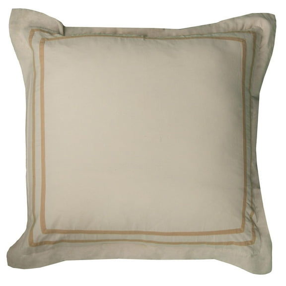 Rizzy Home Rosmond Heights In Soft Cream And Light Gold Euro