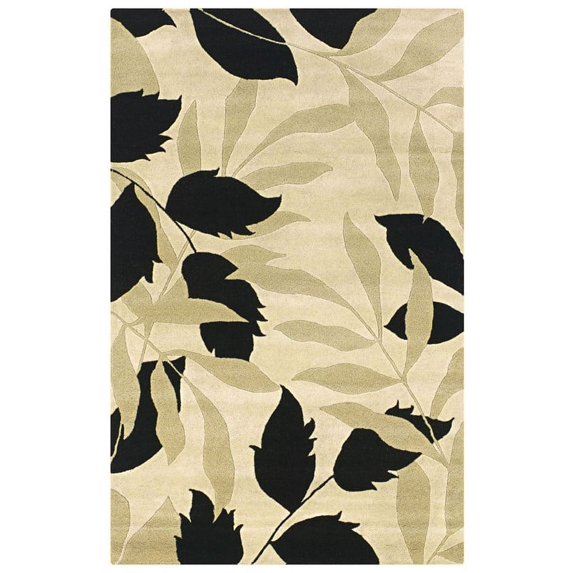 Rizzy Home Rust Rug In Wool 5'x8'