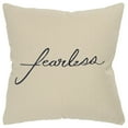 thumbnail image 1 of Rizzy Home Sentiment 20" x 20" Cotton Canvas Pillow Cover in Natural, 1 of 6