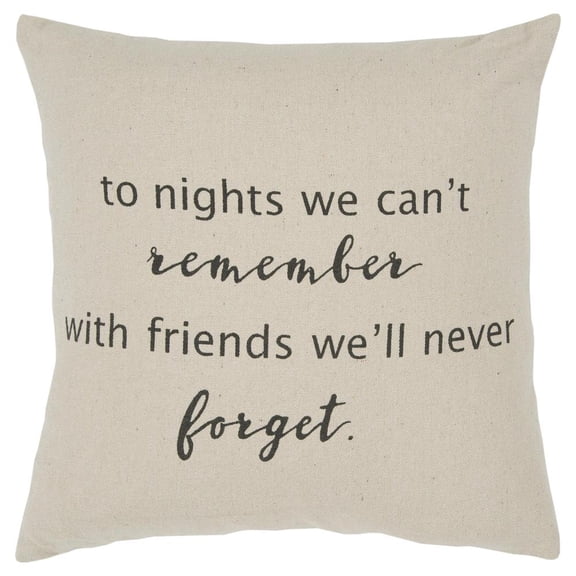 Rizzy Home 20" x 20" Poly Filled Pillow