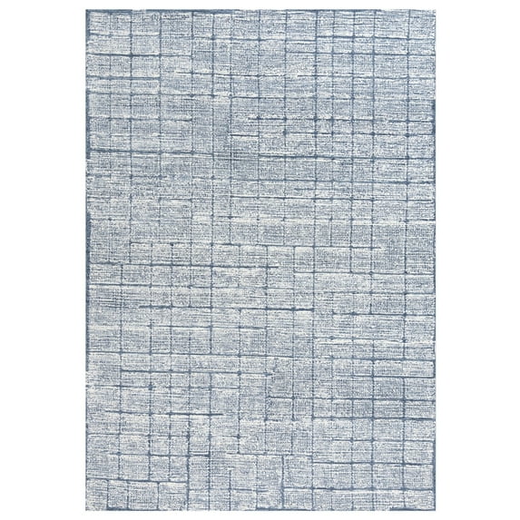 Rizzy Rugs Taylor Area Rug TAY873 Solid Blue, 8' 6" x 11' 6", Blue