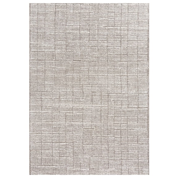 Rizzy Rugs Taylor Area Rug TAY874 Solid Brown, 5' x 7' 6", Brown