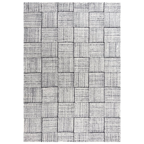 Rizzy Rugs Taylor Area Rug TAY863 Solid Charcoal, 5' x 7' 6", Charcoal