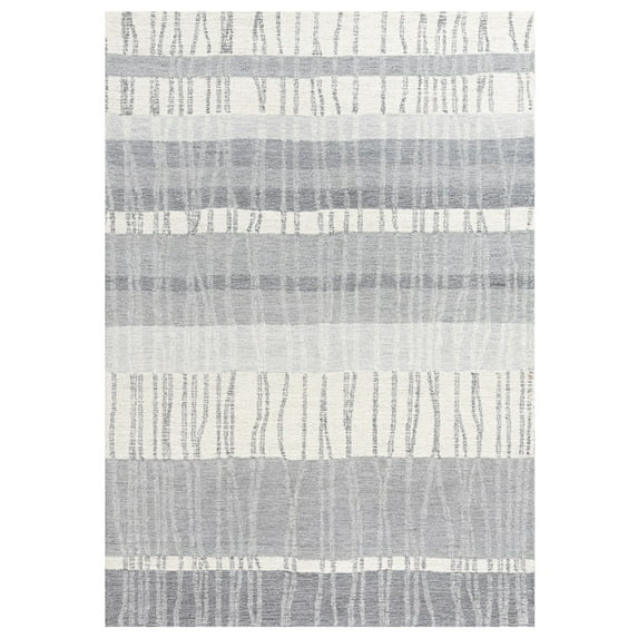 Rizzy Rugs Taylor Area Rug TAY889 Contemporary Gray, 8' 6" x 11' 6", Gray