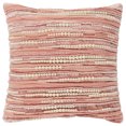 thumbnail image 1 of Rizzy Home Throw Pillow T16419 Pearls Banded Rows 12" x 12" Square, Cover Only, 1 of 2