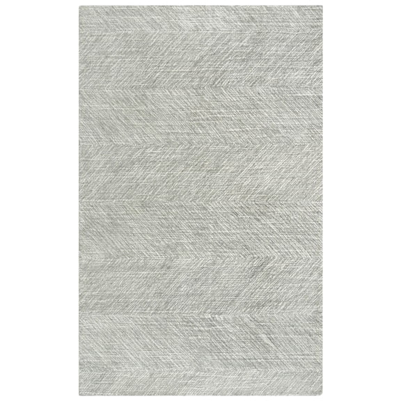 Rizzy Rugs Etchings Area Rug ETC104 Transitional Gray, 7' 6" x 9' 6", Gray