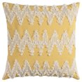 thumbnail image 1 of Rizzy Home Transitional Chevron Pillow Cover With Yellow COVT11173NTGL2020, 1 of 2