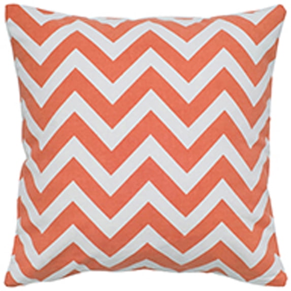 Rizzy Home Transitional Pillow Cover With Orange And Ivory COVT05289OR001818