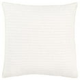 thumbnail image 1 of Rizzy Home White 22"X22" Stripe Patterned Solid Woven Poly Filled Throw Pillow, 1 of 5