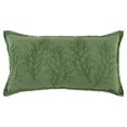 thumbnail image 1 of Rizzy Pillow Embroidered Knife Edged Pillow Green 17"X17"X11", 1 of 6
