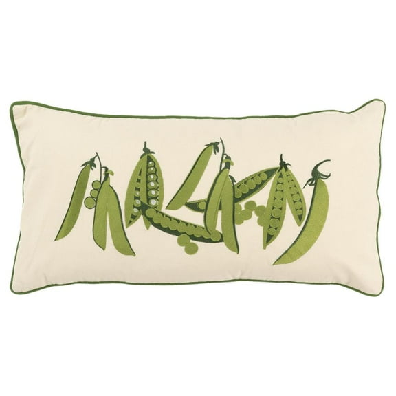 Rizzy Pillow Welted Pillow Green 12"x12"x2"