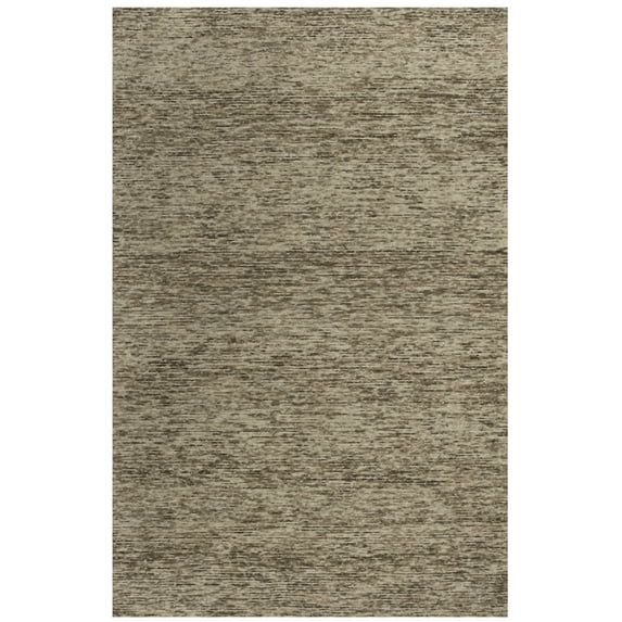 Rizzy Rugs Berkshire Area Rug BKS103 Brown Digital Rows 7' 6" x 9' 6" Rectangle