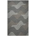 thumbnail image 1 of Rizzy Rugs Bixby Area Rug BX03GR Modern Ivory, 5' x 7' 6", Gray, 1 of 3