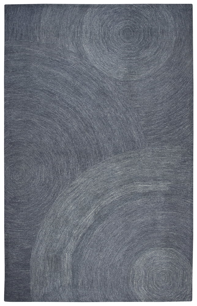 Gray Tufted Handmade Wool 8' x 10' Area Rug