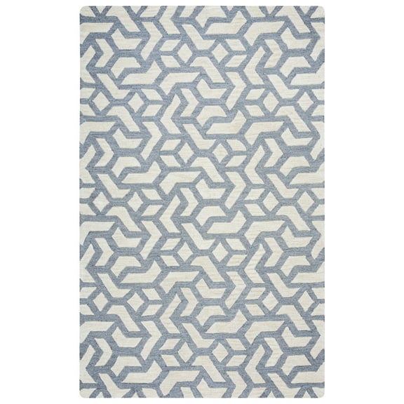 Rizzy Rugs Caterine Area Rug CE9500 Off White Abstract Shapes 9' x 12' Rectangle