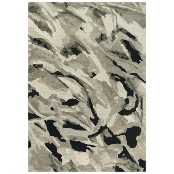 Rizzy Rugs Connie Post Area Rug CNP103 Brown/Beige Patches Faded 5' x 8' Rectangle