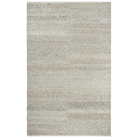 Rizzy Rugs Ewe Complete Me Area Rug EWE105 Beige Banded Rows 8' x 10' Rectangle