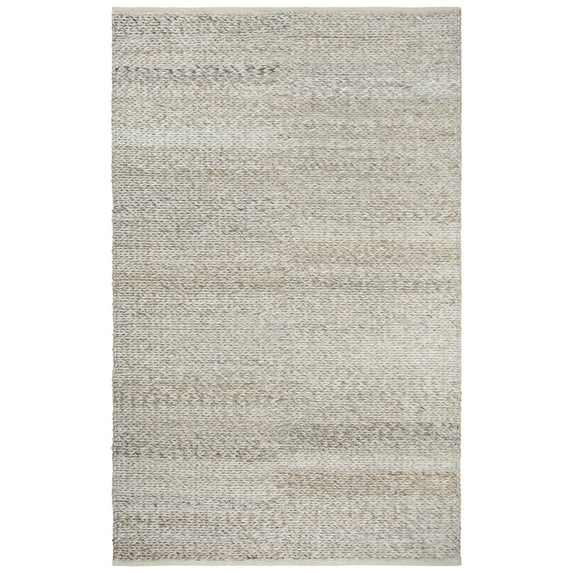Rizzy Rugs Ewe Complete Me Area Rug EWE105 Beige Banded Rows 8' x 10' Rectangle