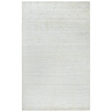 Rizzy Rugs Grand Haven Area Rug GH721A Silver Handloomed Wool 5' x 8' Rectangle