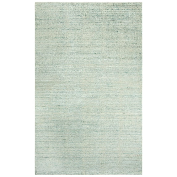 Rizzy Rugs Grand Haven Area Rug GH722A Aqua Lines Wool 5' x 8' Rectangle